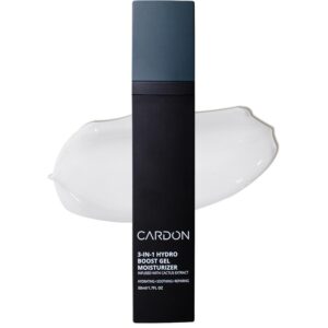 Cardon | Anti-Aging Face Moisturizer for Men | Korean Skincare Facial Lotion | Hydro Boost Gel | Healing Cactus Extract, Reduce Wrinkles, Repair Acne Scars | Ultra Light Face Cream