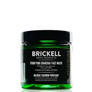 Brickell Men's Purifying Charcoal Face Mask Skin Care Product
